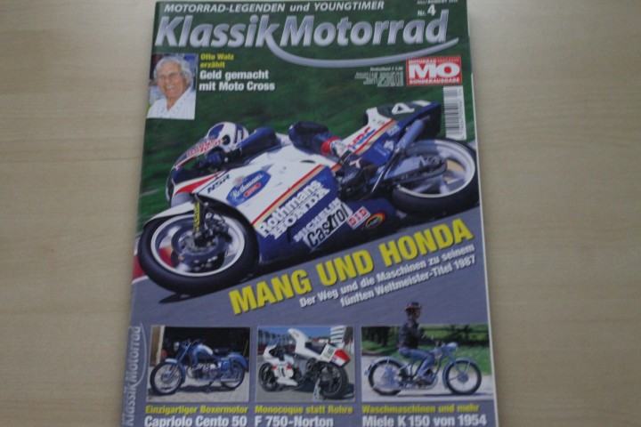 Deckblatt MO Klassik Motorrad (04/2013)